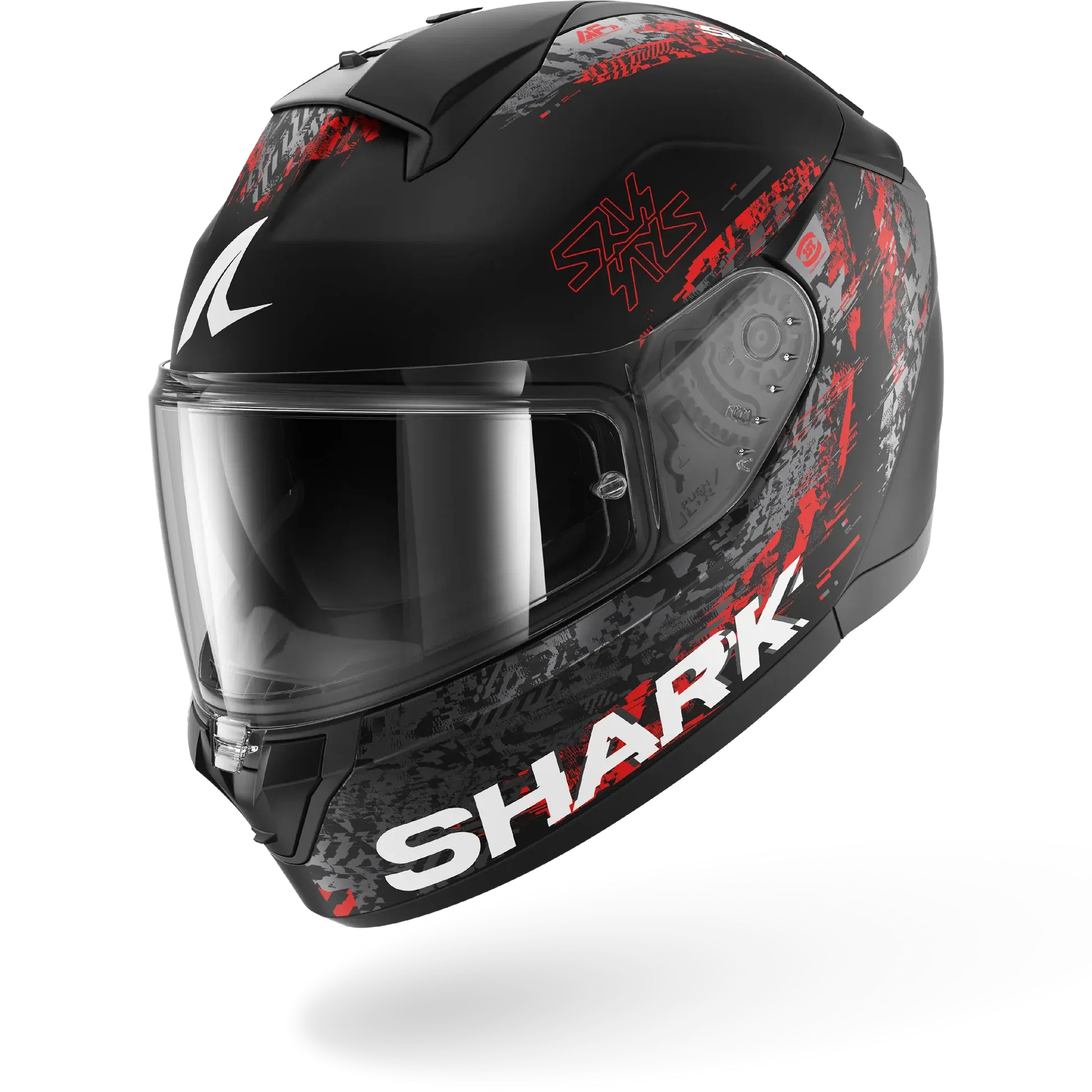 Dəbilqə Shark Rıdıll 2 Speed-vıb Mat Black Anthracite Red, XXL (HE1115EKARXXL) — Bakı