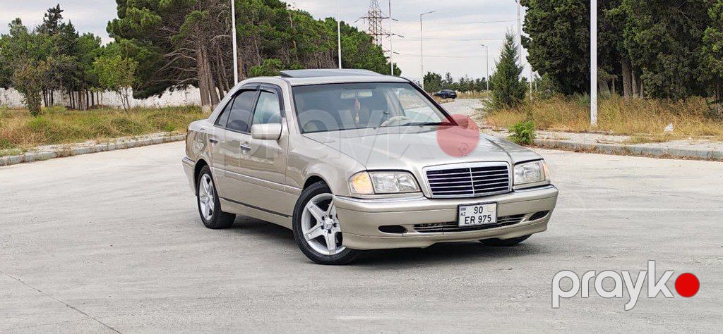 Mercedes C 230, 2.3 L, 1999 il, 299 000 km — Avtomobillər, Sumqayıt (3)