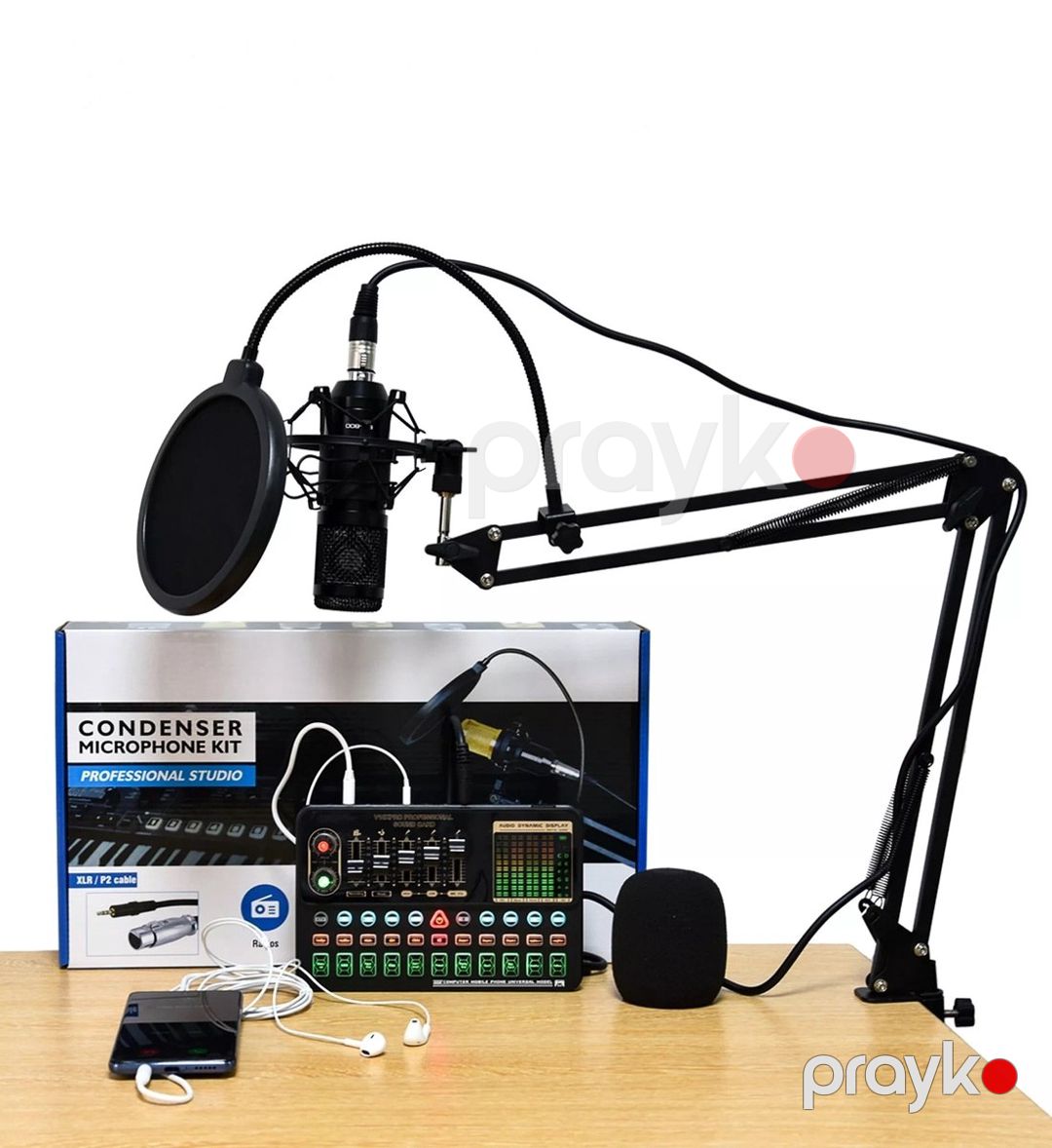Leedor V10X Pro + BM800 Mikrofon dəsti — Səs texnikası, Bakı (2)