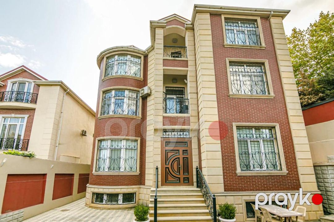 İcarəyə verilir 8 otaqlı həyət evi/bağ evi 600 m² — Ev, villa, Bakı (4)