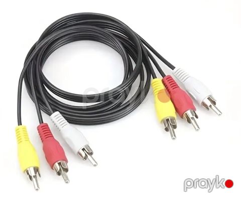 3RCA to 3RCA kabel (1.5m) — Bakı