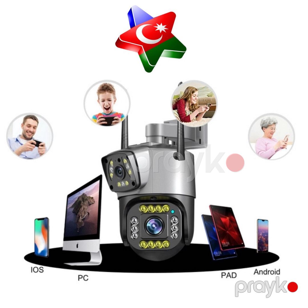 Müşahidə kamerası — Ağıllı ev və təhlükəsizlik, Bakı (3)