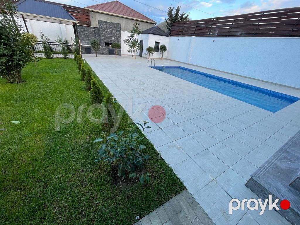 İcarəyə verilir 5 otaqlı həyət evi/bağ evi 350 m² — Ev, villa, Bakı (7)