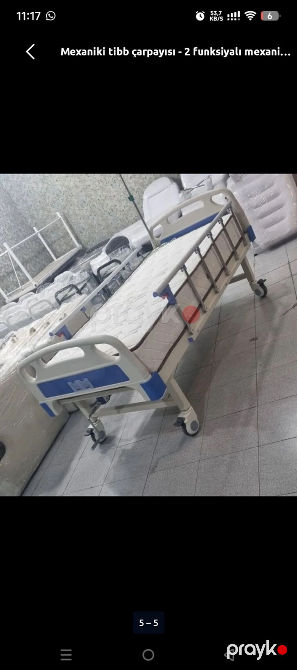 Çoxfunksiyalı xəstə köçürmə arabası/lyuk tipli sanitar kreslo — Sanitar kresloları, Bakı (5)