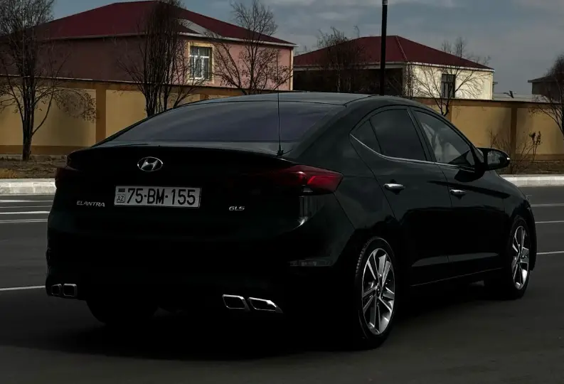 Hyundai Elantra 2017 — gündəlik icarə — Naxçıvan