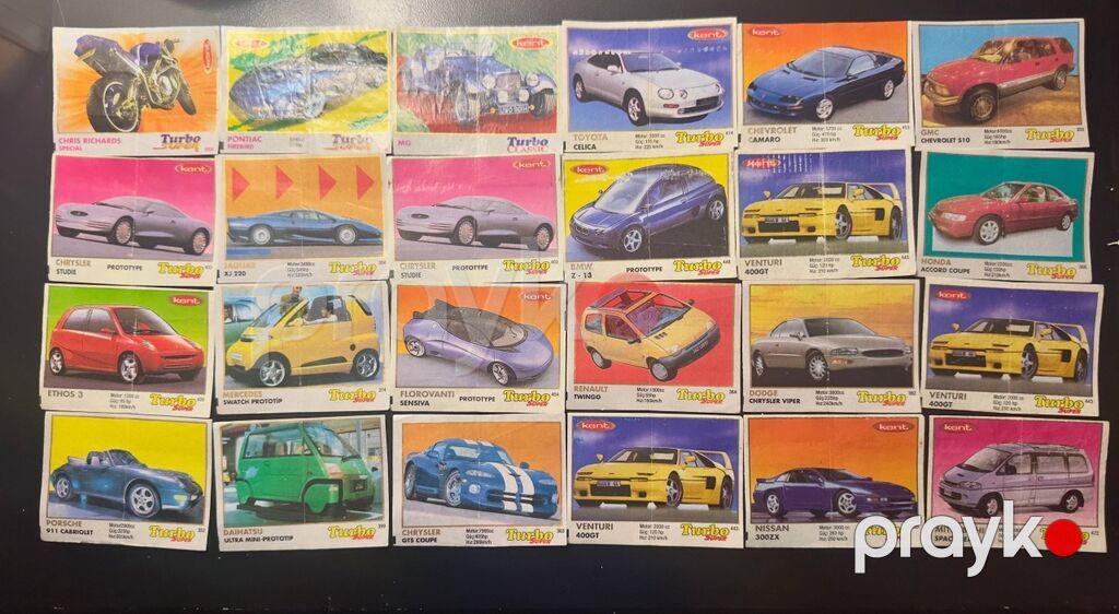 387 ədəd Kent Turbo Sport kolleksiya stikerləri – nadir seriyalar Hər — Digər, Bakı (3)