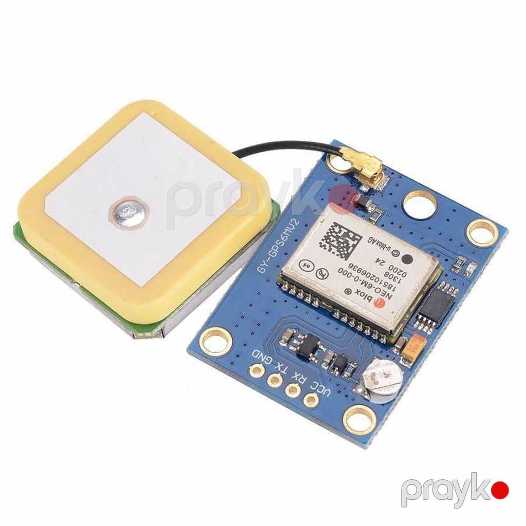 Kateqoriya: Simsiz Əlaqə GPS Məhsul: GY-NEO6MV2 GPS Modulu – Uçuş — GPS navigatorları, Bakı (2)