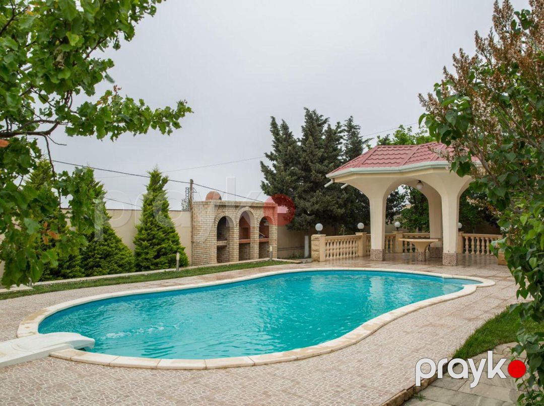 Satılır 7 otaqlı həyət evi/bağ evi 400 m² — Ev, villa, Bakı (5)