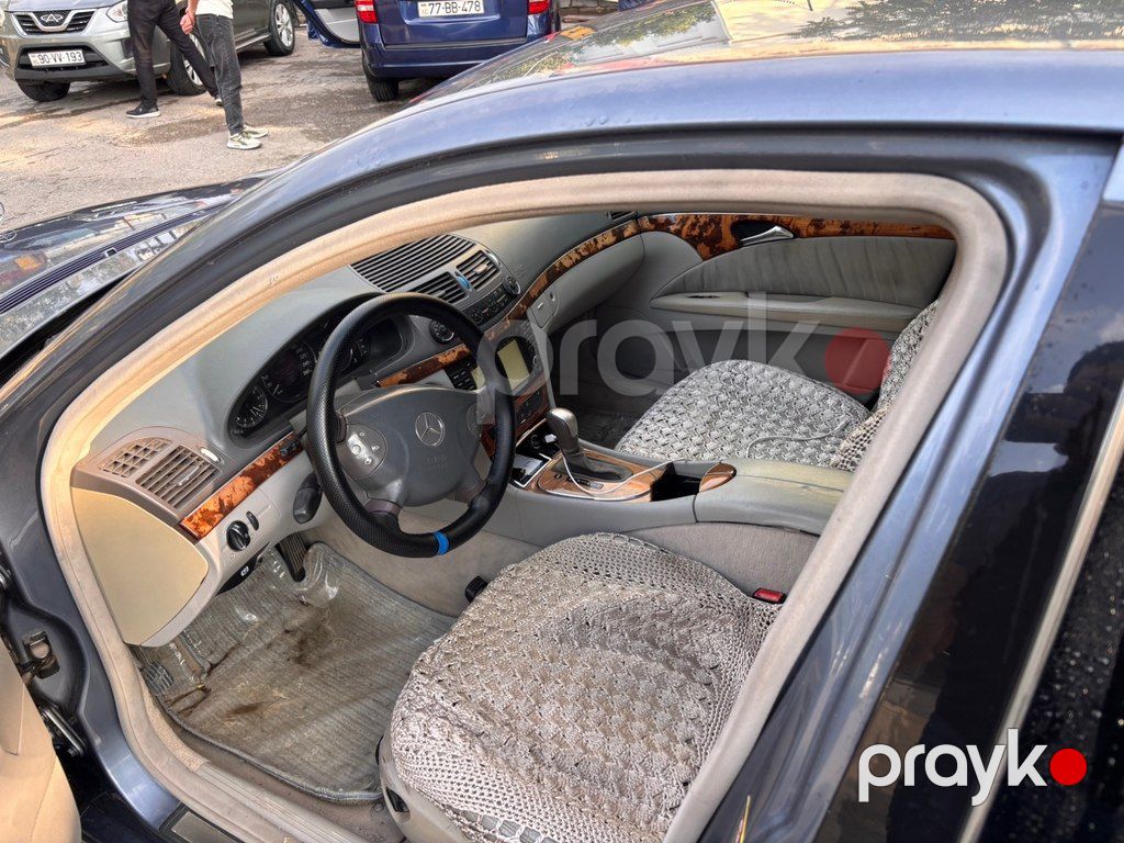 Mercedes E 320, 3.2 L, 2002 il, 292 000 km — Avtomobillər, Bakı (3)