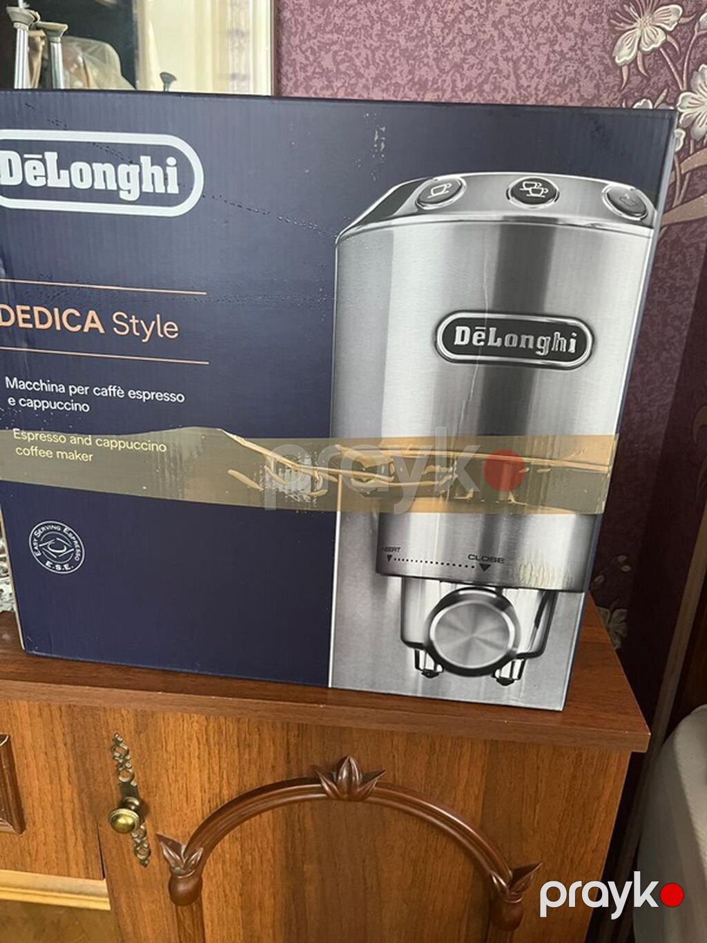 De’Longhi Dedica Style espresso və kapuçino aparatının tam komplekti — Qahvə aparatları və maşınları, Bakı (3)