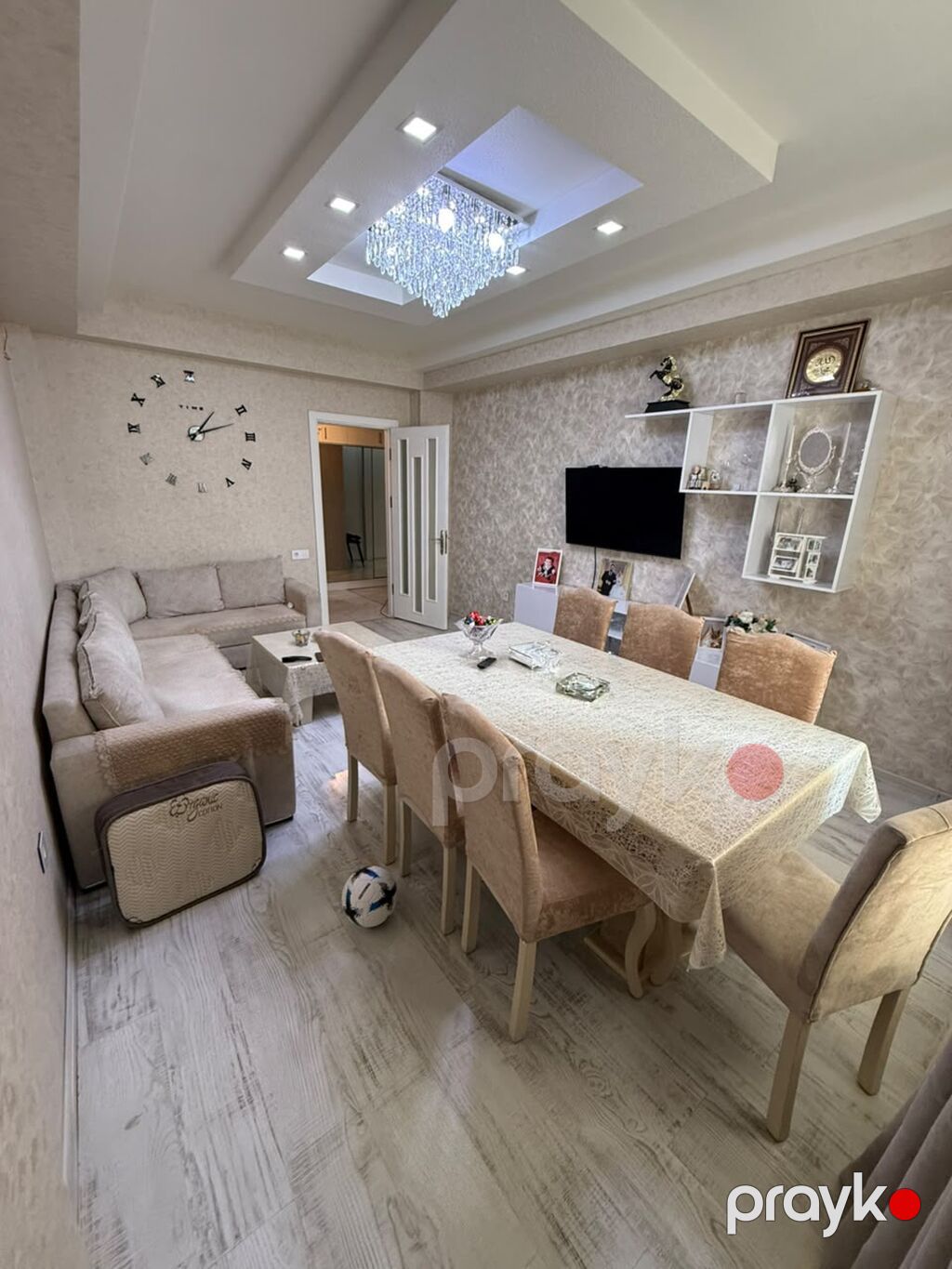 3 otaqlı, Yeni tikili, 85 kv. m — Mənzil, Masazır (8)
