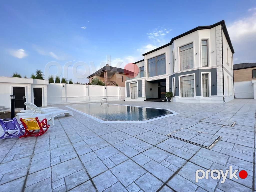 İcarəyə verilir 5 otaqlı həyət evi/bağ evi 400 m² — Ev, villa, Bakı (9)