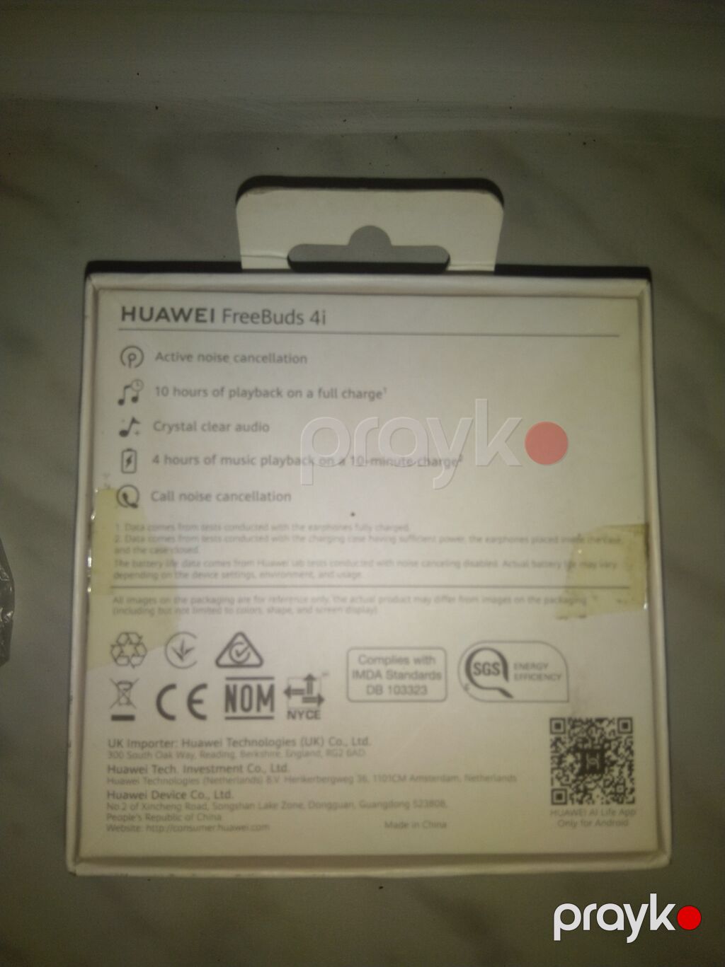 İşlənmiş Simsiz (Bluetooth) Qulaqcıqlar, Huawei, rəng - Qara — Qulaqcıqlar, Bakı (4)