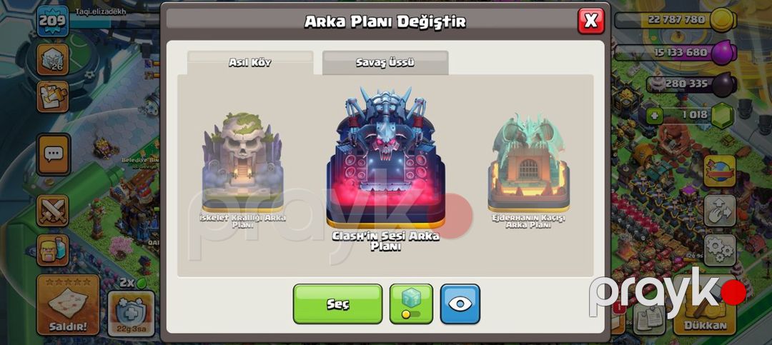 Clash of clans — Oyunlar, konsollər və proqramlar, Qəbələ (8)