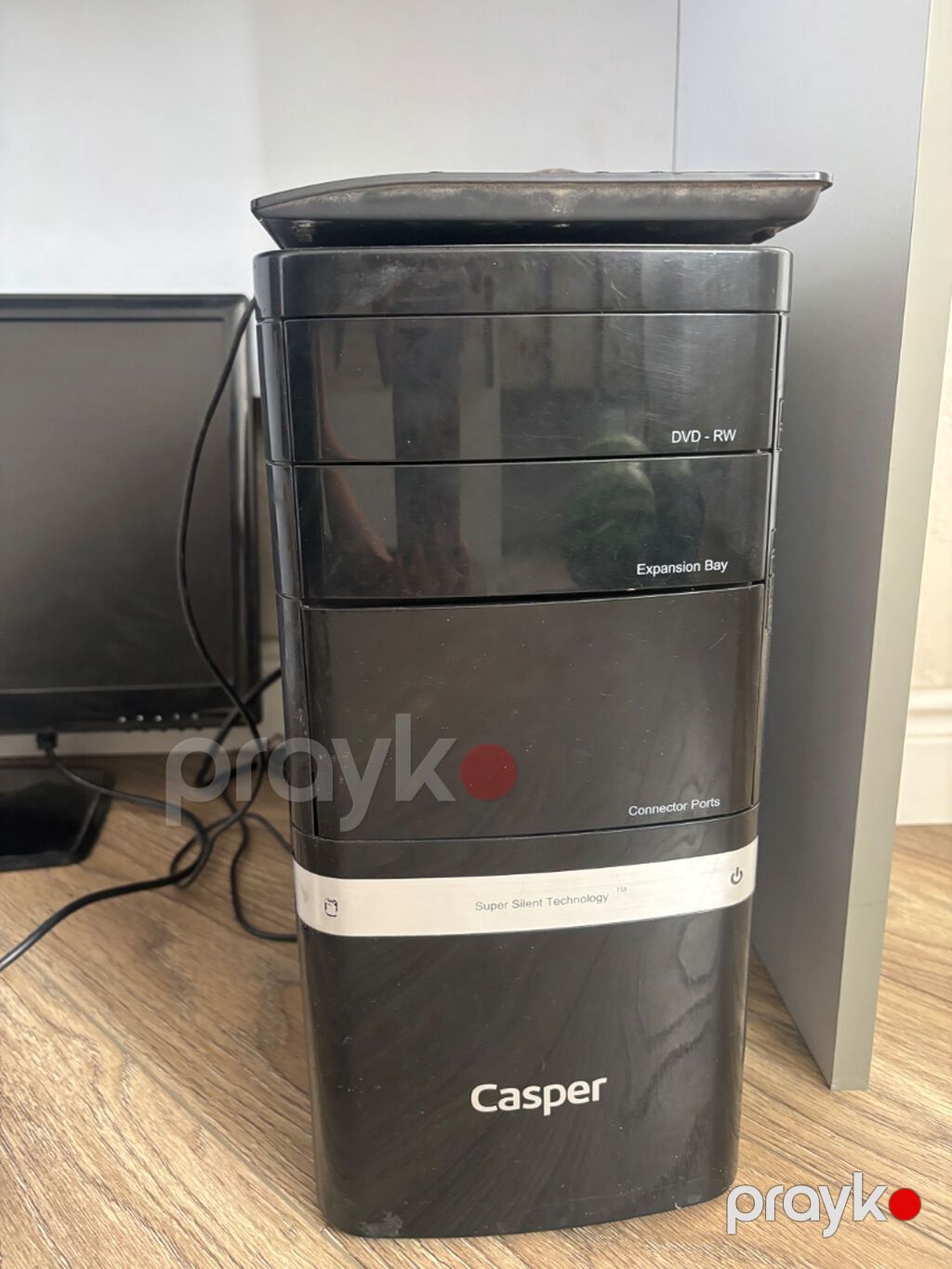 Casper kompüter dəsti satılır Korpus + monitor + klaviatura + — Masaüstü kompüterlər, Xırdalan (2)