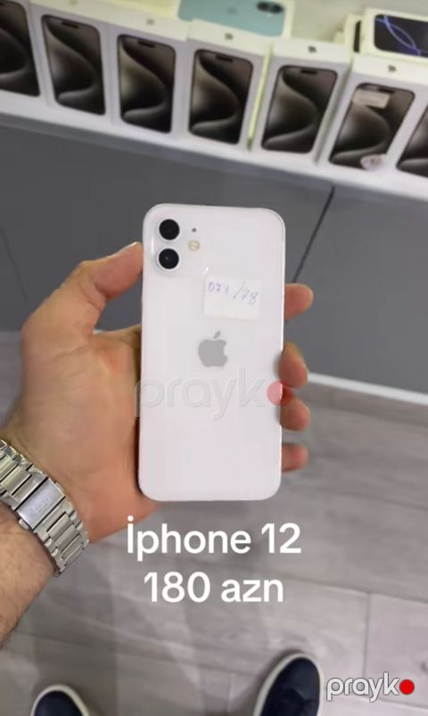 IPhone 12, Ağ — Bakı