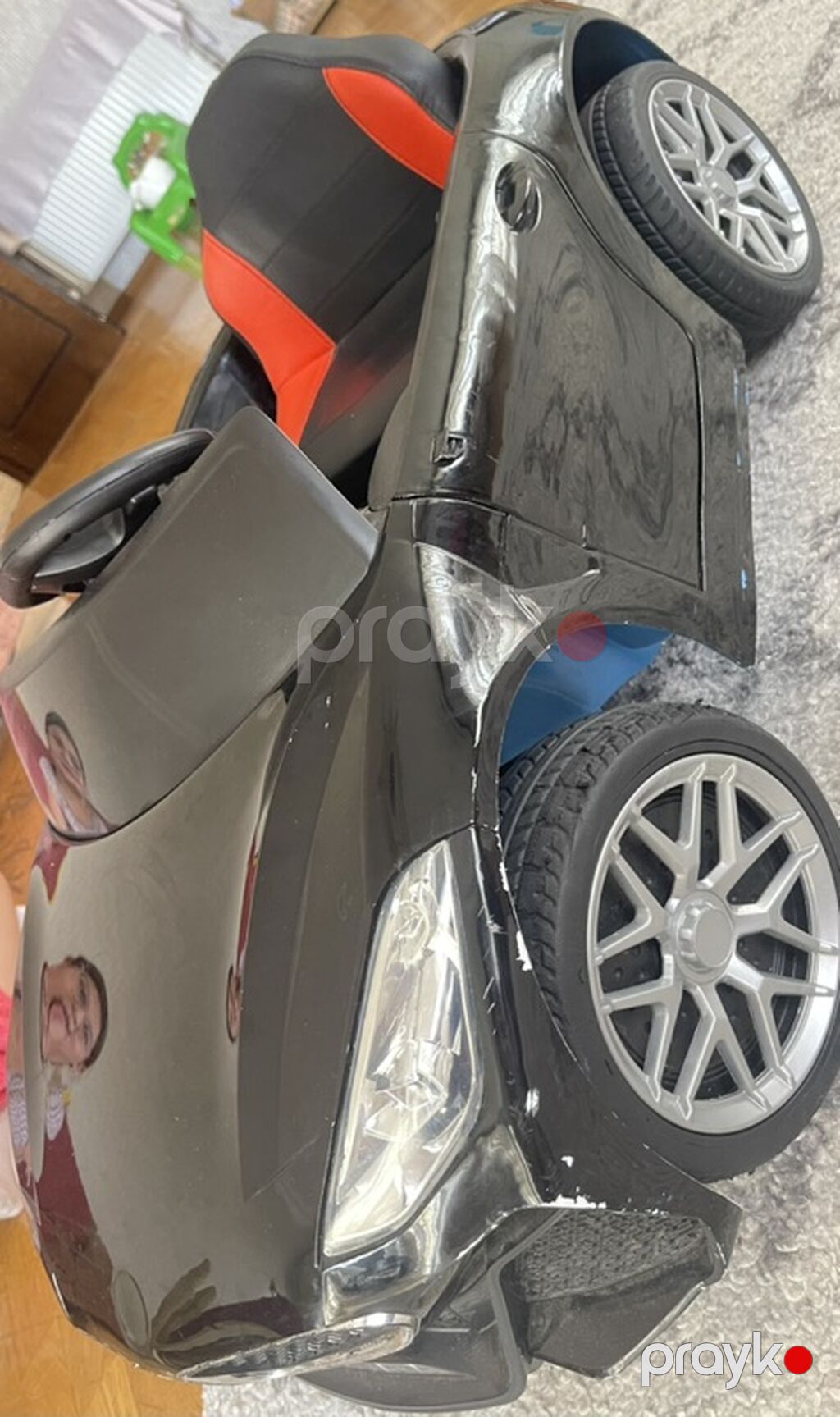 Uşaq üçün elektrikli maşın – model 9188 - Rəng: qara, idman üslublu — Uşaq avtomobilləri, Bakı (2)