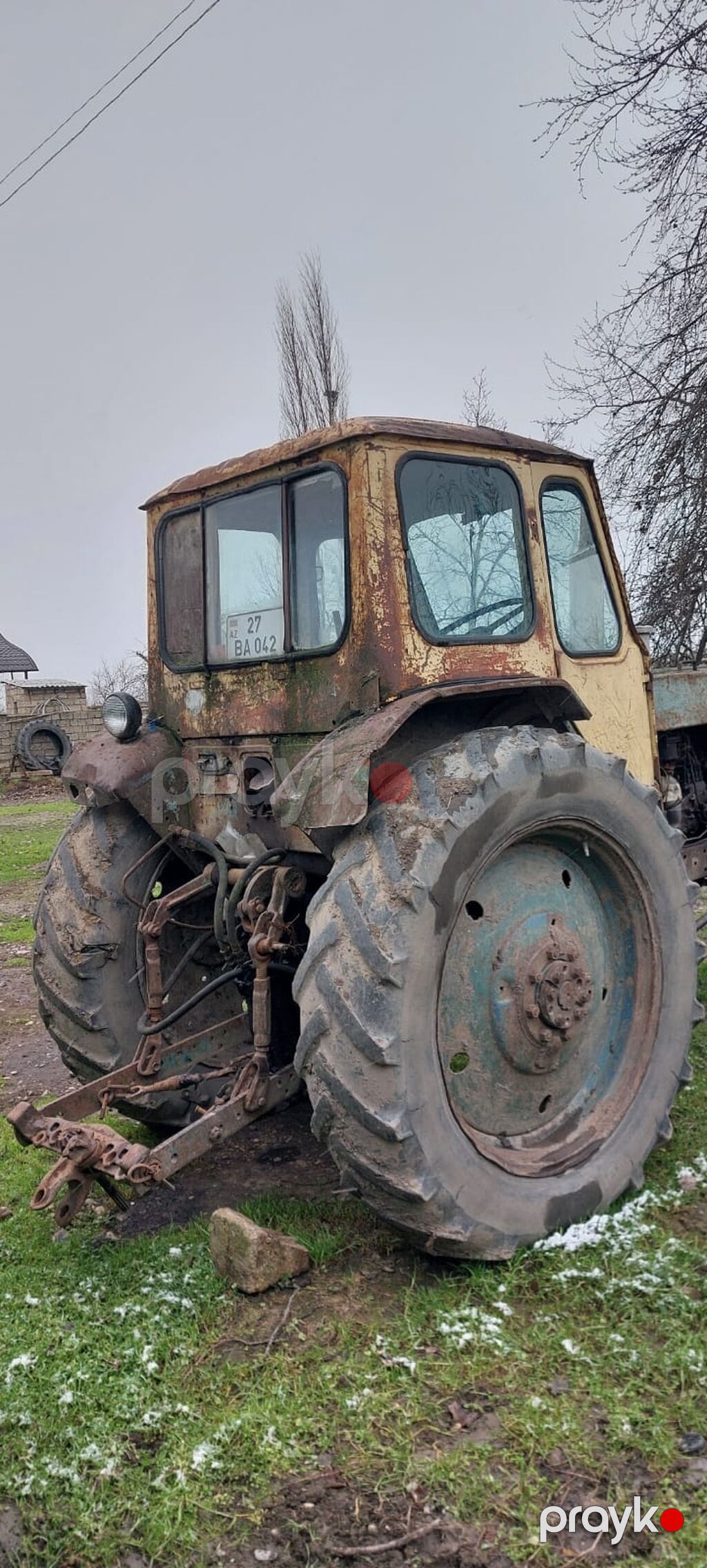 Traktor MTZ-50/52 seriyası (sovet istehsalı) - Arxadan ikiqat iri — Traktorlar, Bakı (4)
