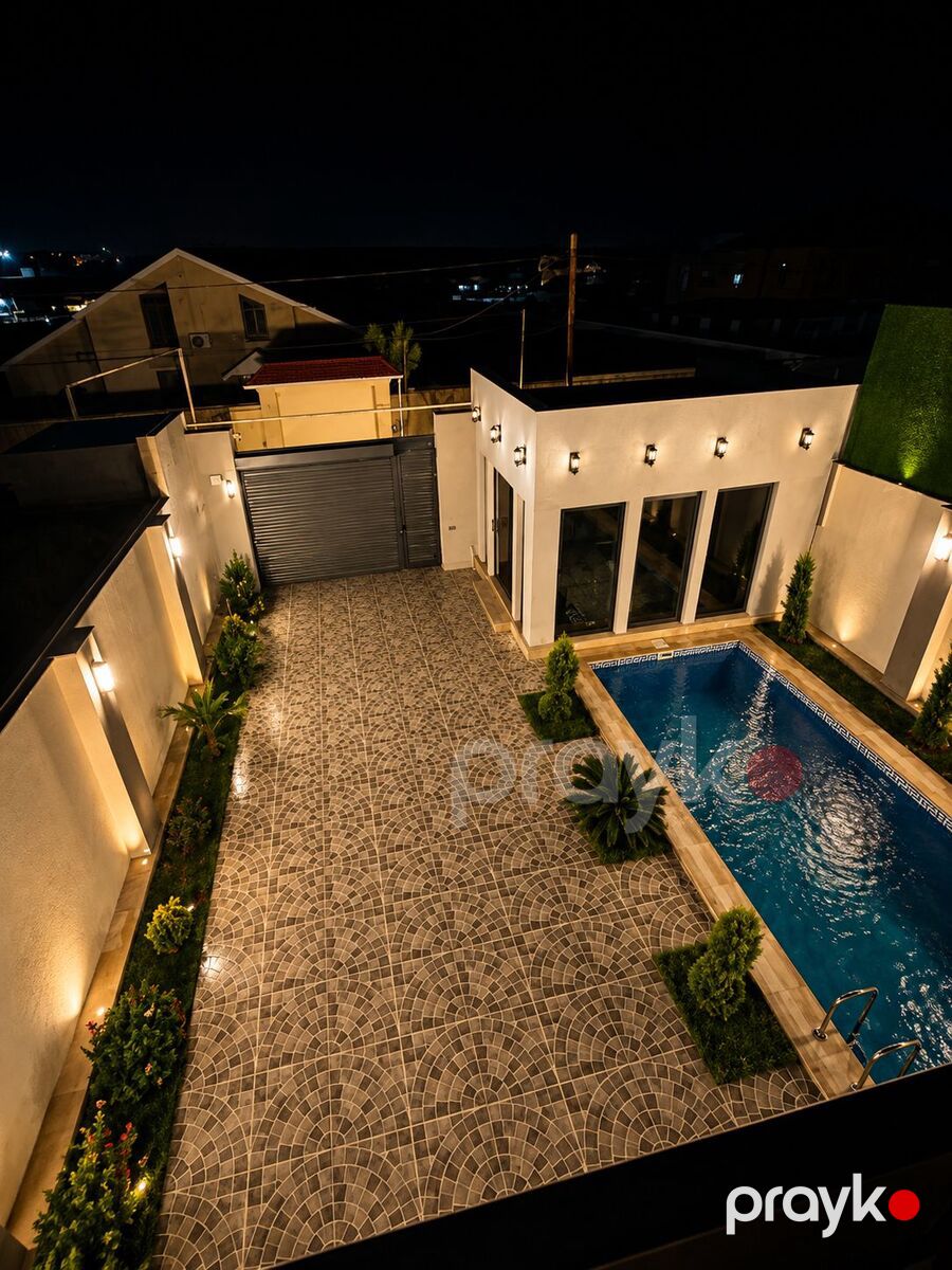 Satılır 4 otaqlı həyət evi/bağ evi 250 m² — Ev, villa, Bakı (4)