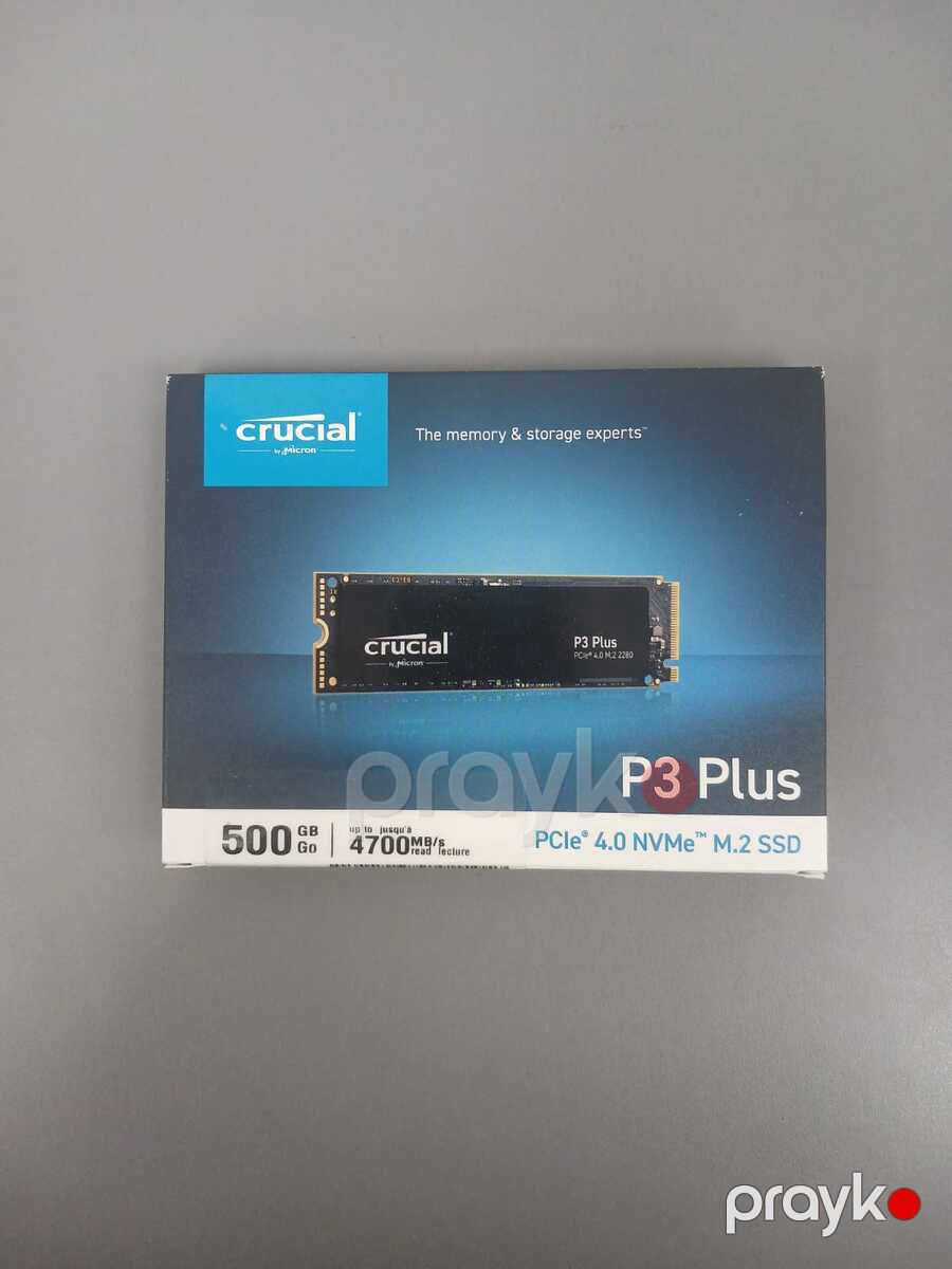 Crucial P3 Plus 500GB (CT500P3PSSD8) — Kompüterlər və noutbuklar, Bakı (2)
