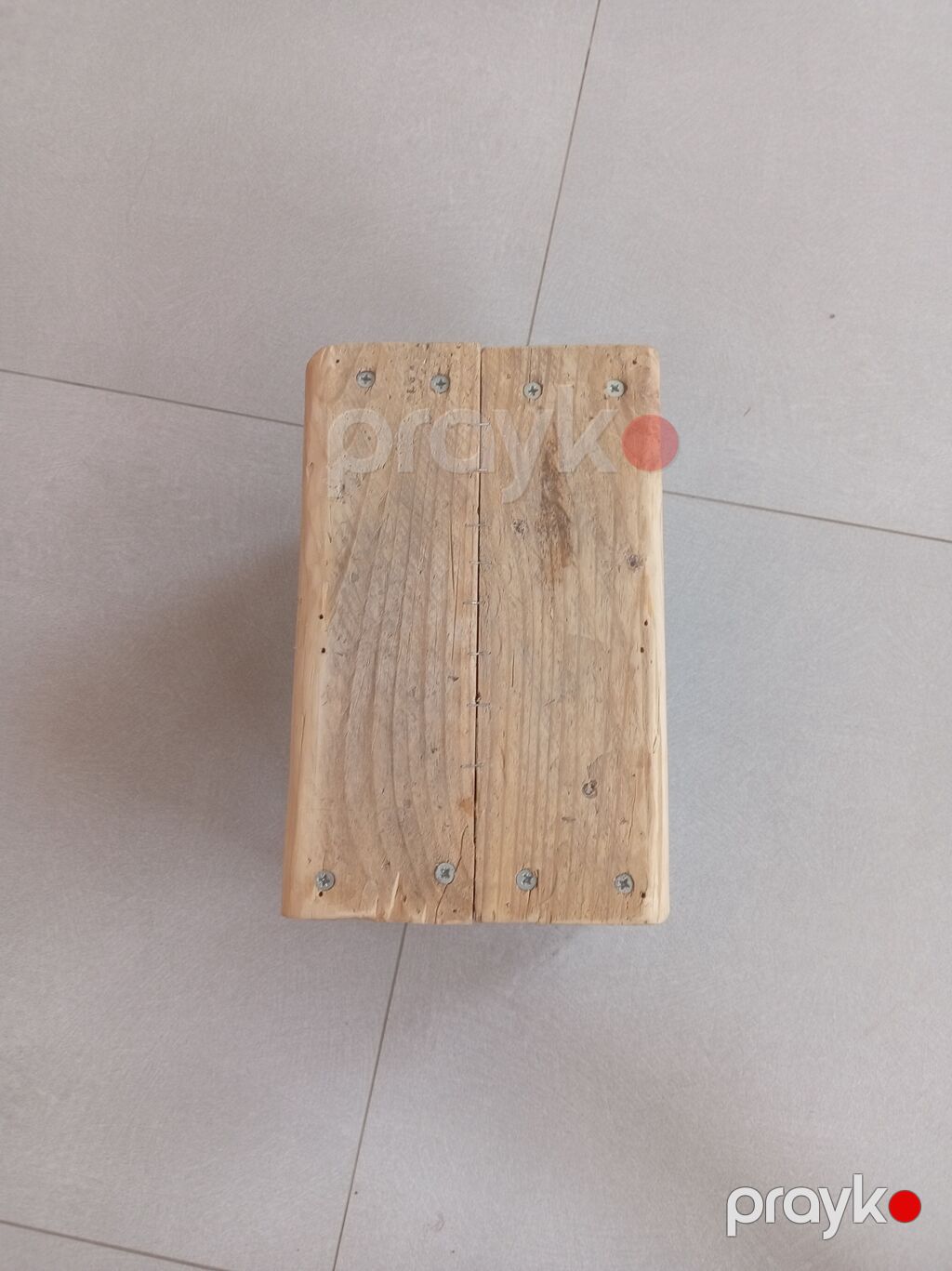 Taxta taburet/kiçik oturacaq - Material: tamamilə ağacdan hazırlanıb — Tabure, Digah (4)