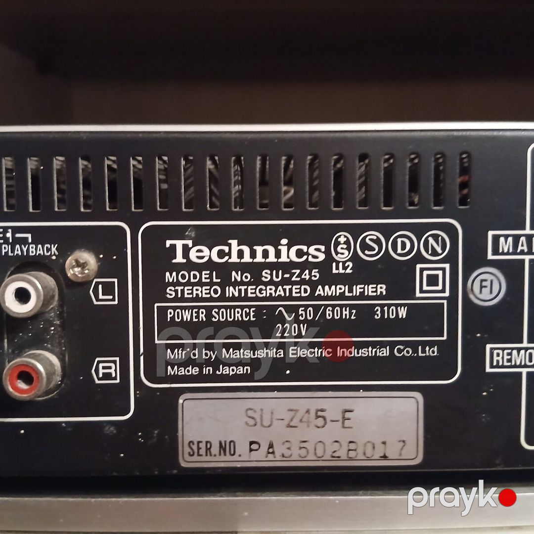 Technics SU V-3 amplifer — Səs texnikası, Bakı (3)