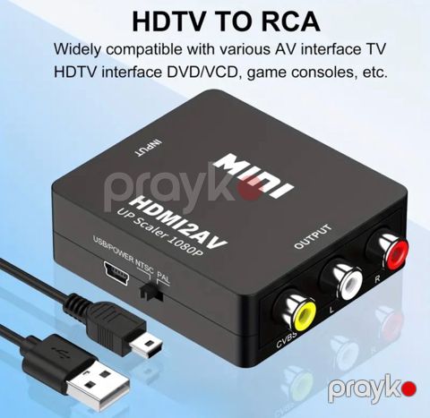 HDMI to 3RCA konverter — Bakı