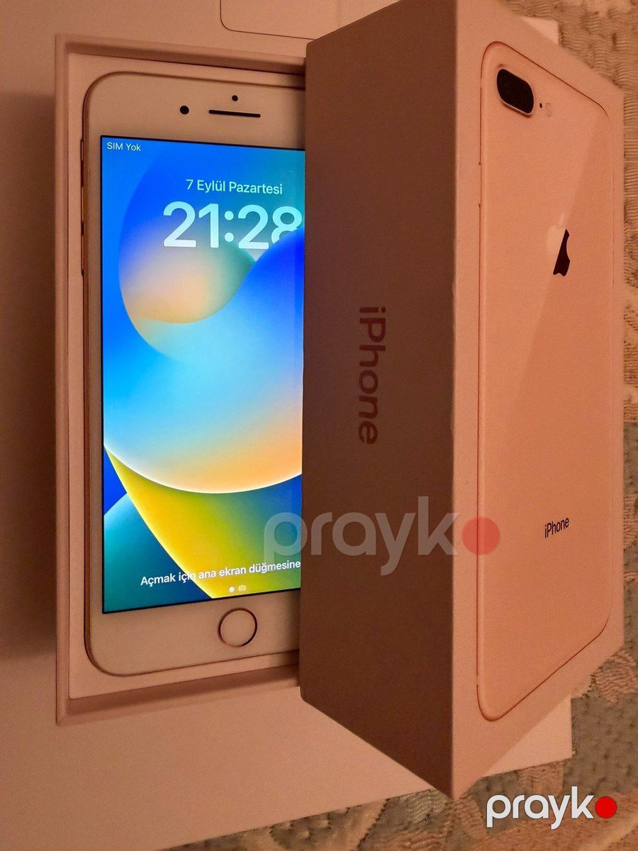 Apple iPhone 8 Plus Gold 64GB — Smartfonlar, Bakı (7)
