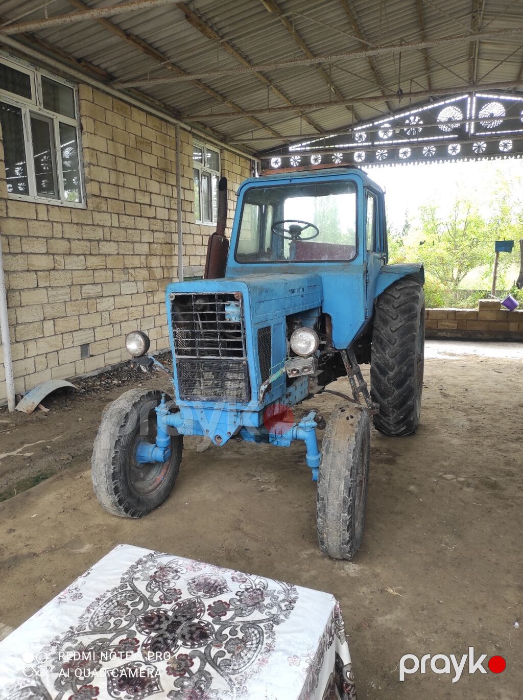Traktor Belarus (MTZ) 80, 1989 il, 80 at gücü, motor 2.4 l, İşlənmiş — Traktorlar, Şirvan (2)