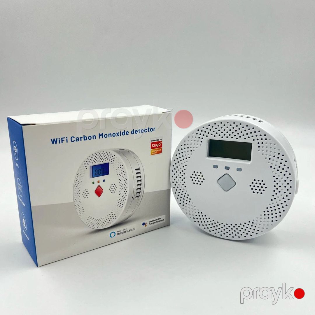Wi-Fi Karbon monoksid dedektoru Tuya — Ağıllı ev və təhlükəsizlik, Bakı (2)