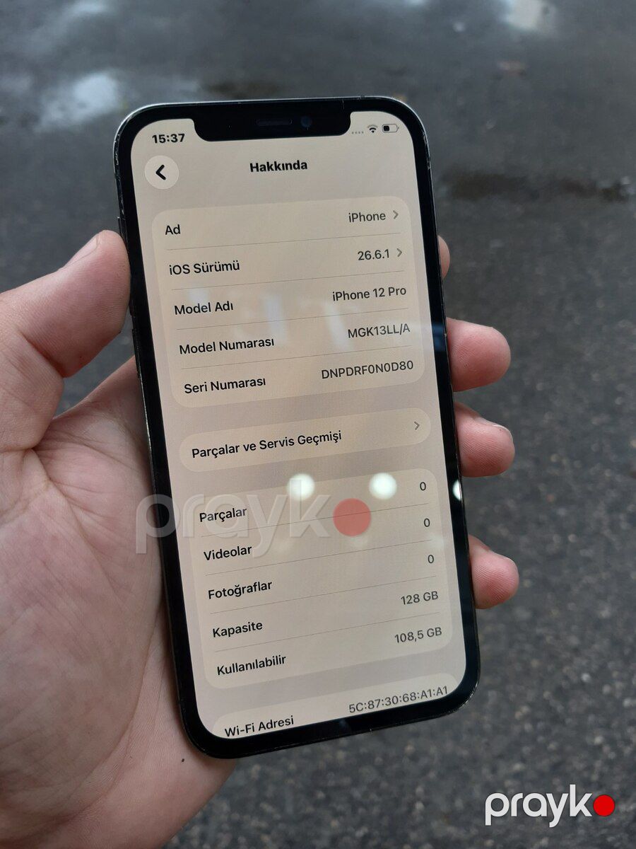 Apple iPhone 12 Pro Graphite 128GB/6GB — Smartfonlar, Bakı (6)