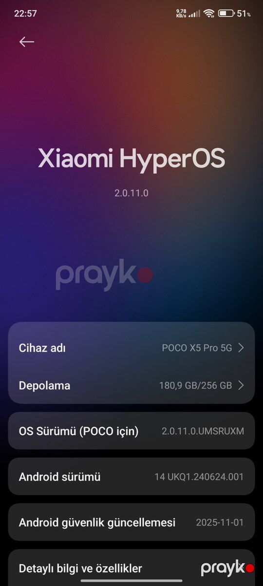 Xiaomi Poco X5 Pro 5G Black 256GB/8GB — Smartfonlar, Bakı (4)