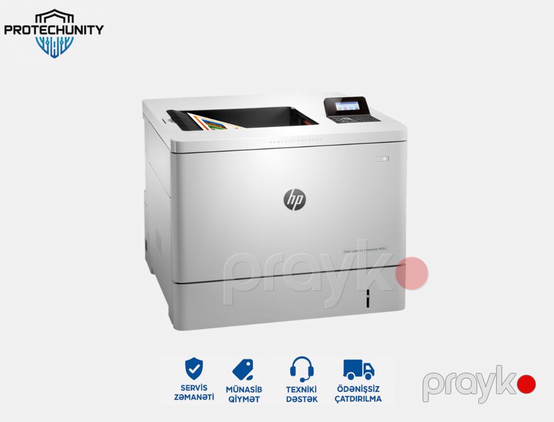 Printer HP Color LaserJet Enterprise M553n (B5L24A) — Ofis texnikası və istehlak malları, Bakı (2)