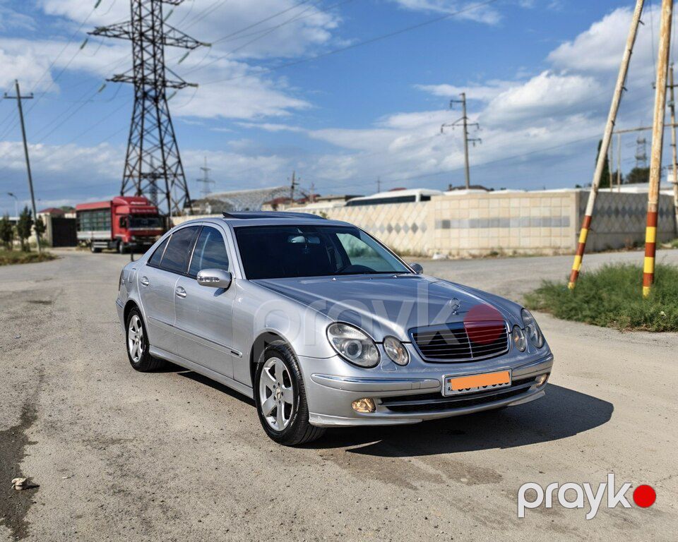 Mercedes E 270, 2.7 L, 2002 il, 416 000 km — Avtomobillər, Bakı (6)