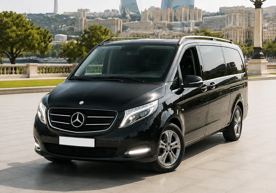 Mercedes Viano 2021 — gündəlik icarə — Hollywood Rent a Car