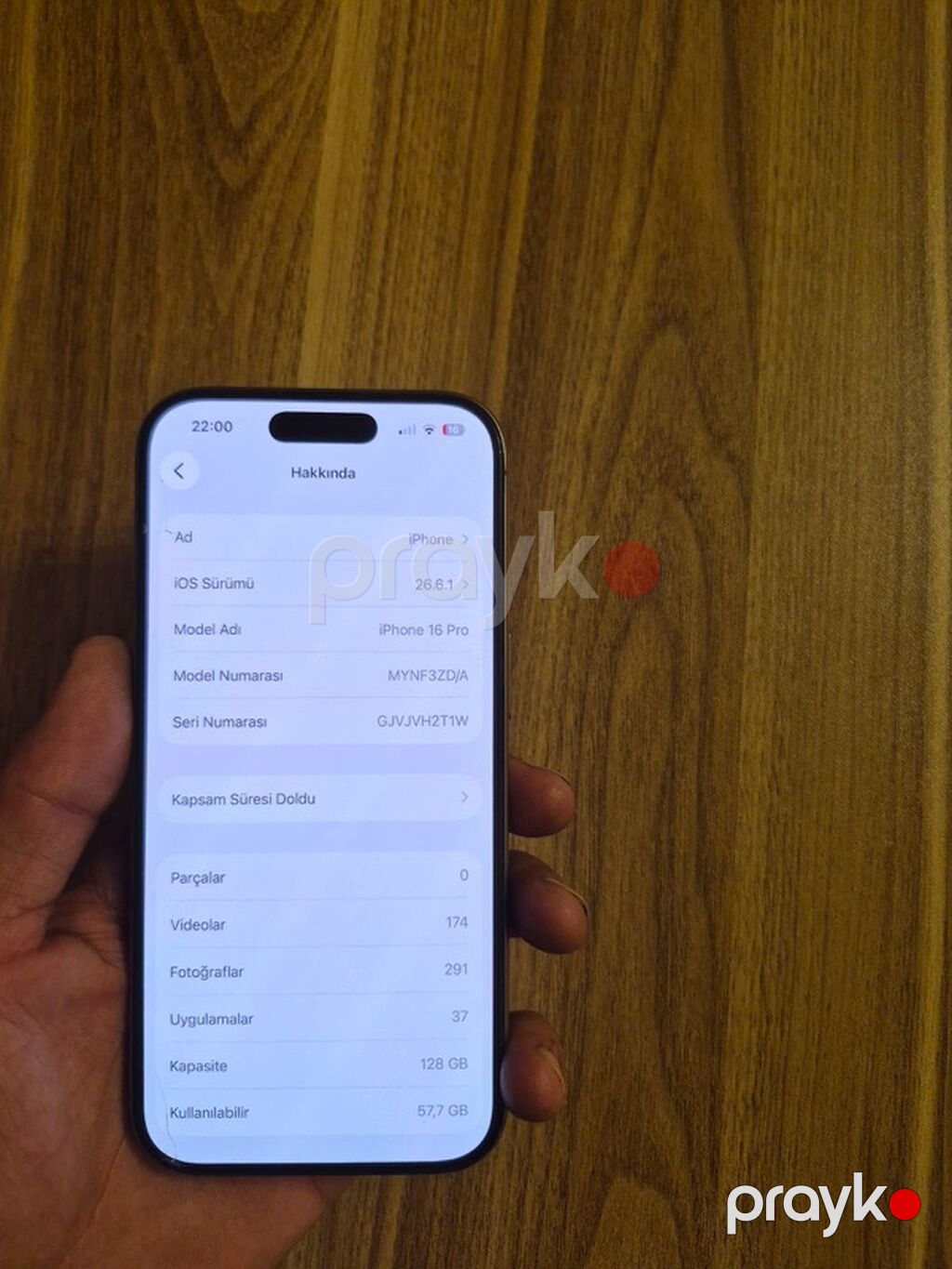 IPhone 16 Pro, 128 GB, Ağ — Apple iPhone, Sumqayıt (6)