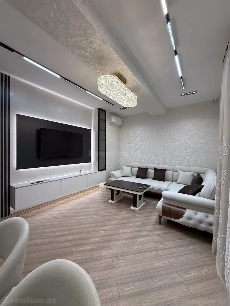 Satılır 3 otaqlı Mənzil Yeni tikili 90 m² Bakı, Xətai r., Həzi Aslanov m., Əhmədli — Mənzil, Bakı (4)