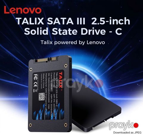Lenovo Talix 512GB Sata III 2.5" SSD — Bakı