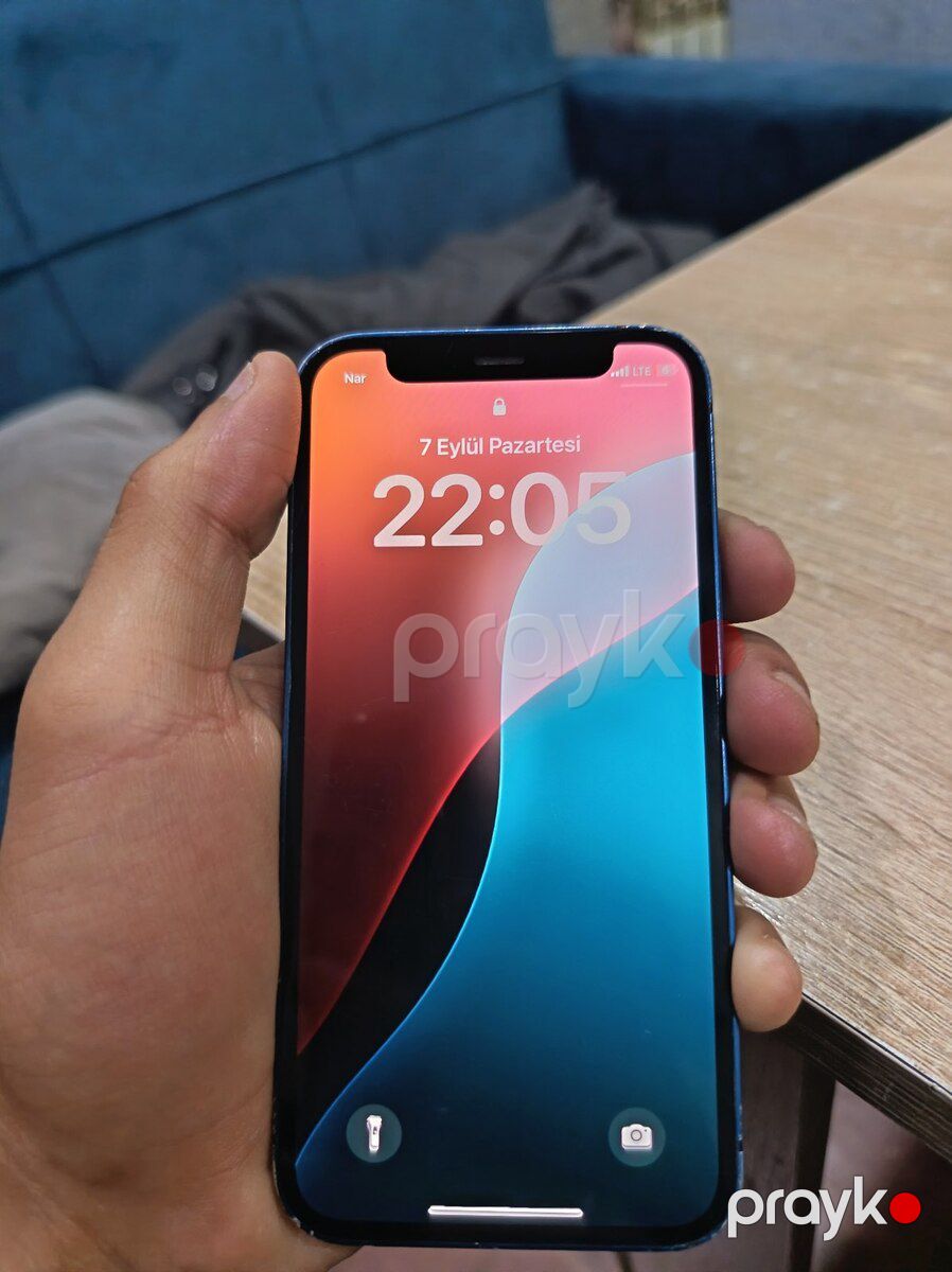 Apple iPhone 12 Mini Blue 64GB/4GB — Smartfonlar, Bakı (4)