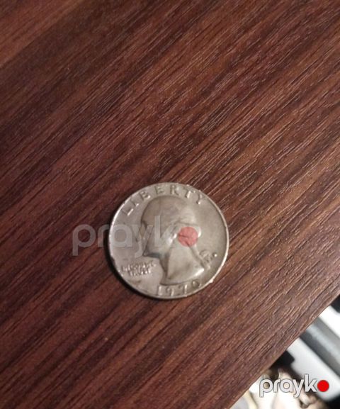 ABŞ 25 sentlik sikkə – Washington Quarter (1970) - Ön tərəf: George — Bakı