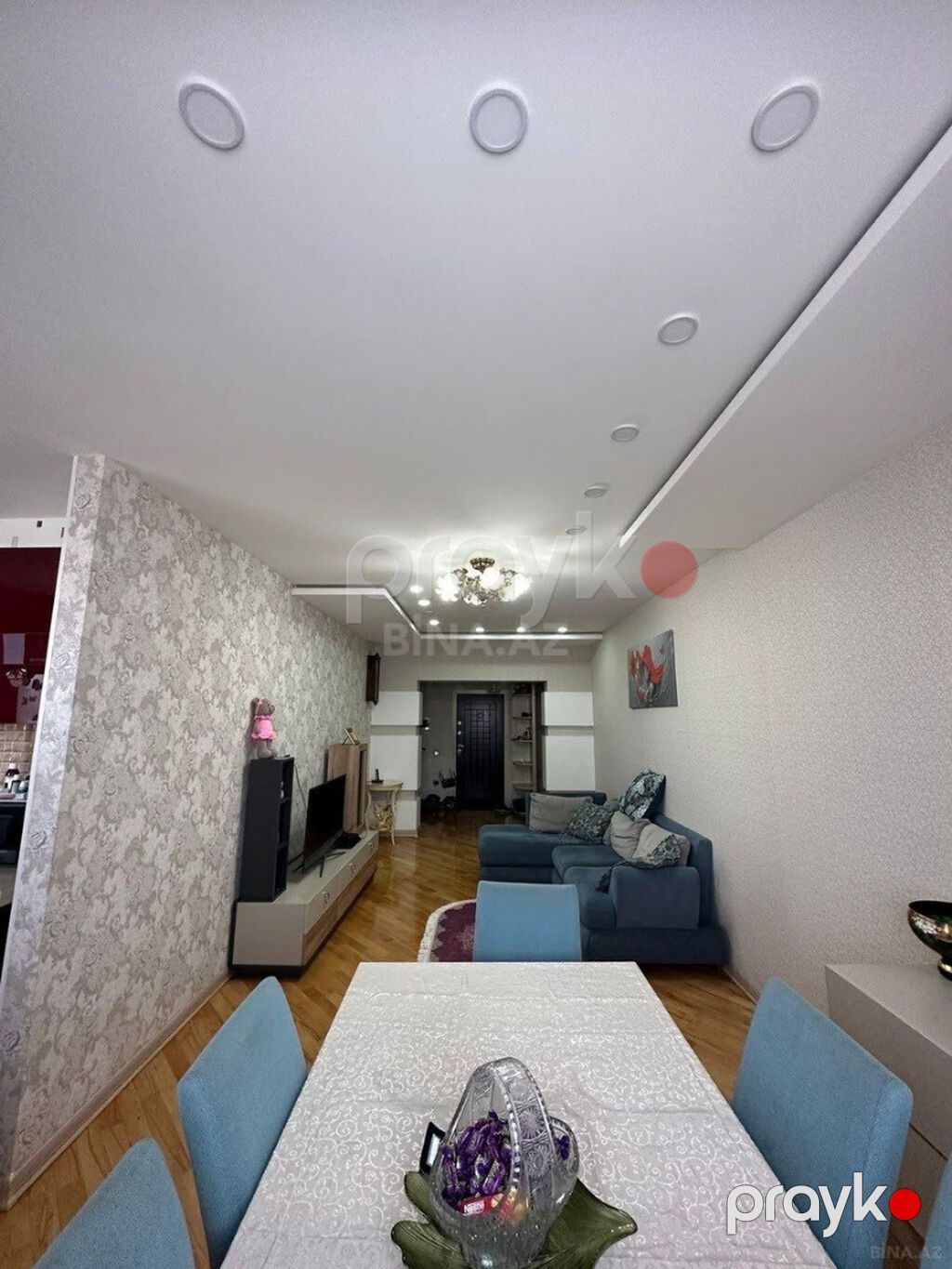 3 otaqlı, Yeni tikili, 101 kv. m — Mənzil, Bakı (4)