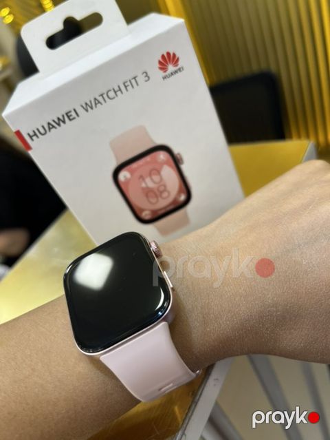 Huawei Watch Fit 3 – zərif çəhrayı rəngdə smart saat İşlədilməyib — Bakı