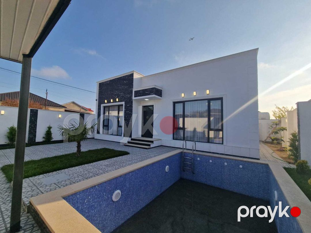Satılır 4 otaqlı həyət evi/bağ evi 140 m² — Ev, villa, Bakı (4)