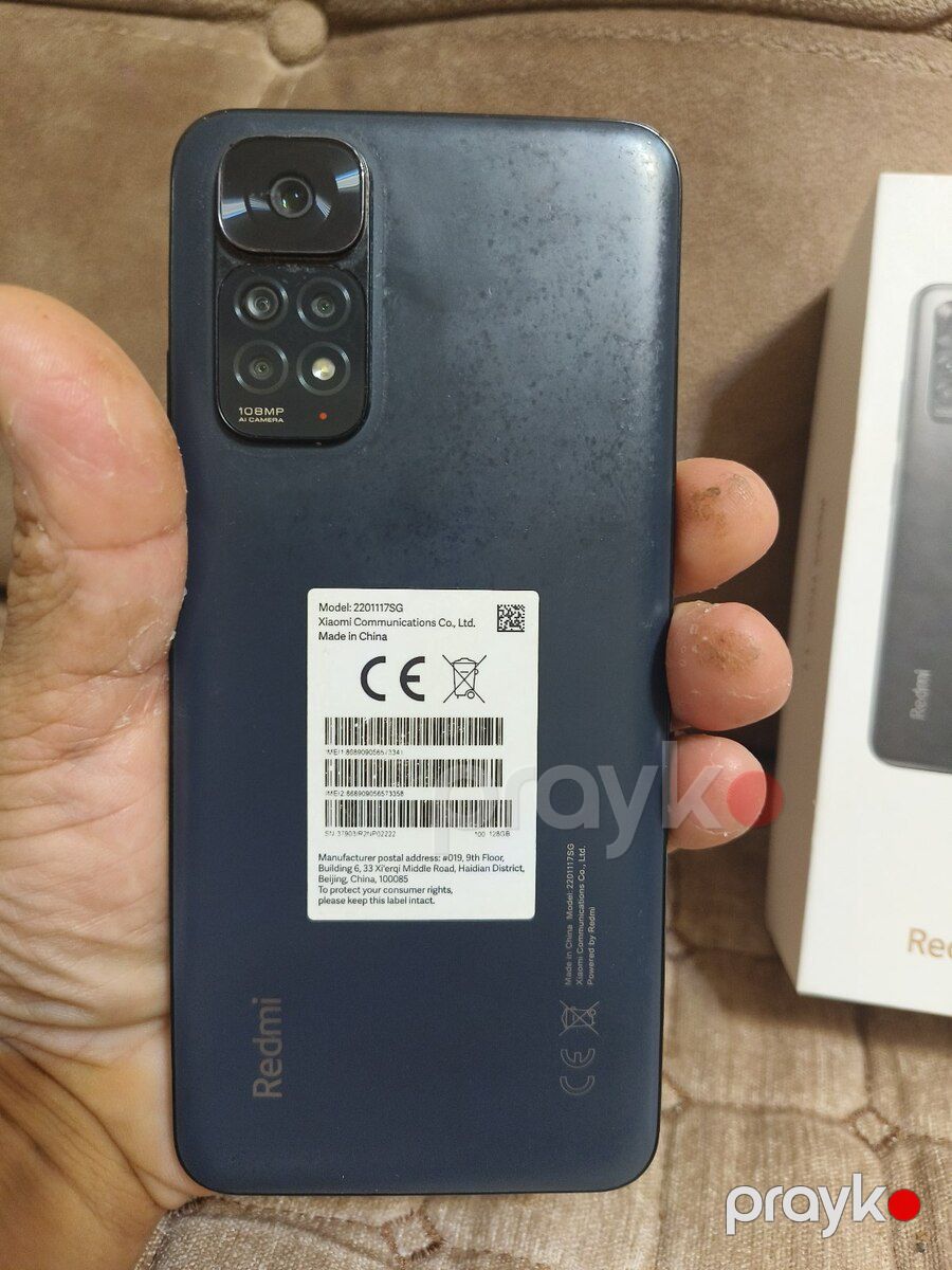 Xiaomi Redmi Note 11 Graphite Gray 128GB/4GB — Smartfonlar, Bakı (8)