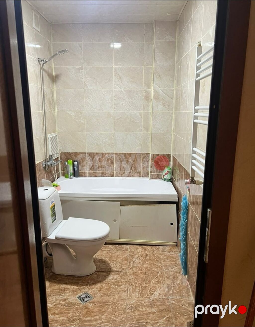 Ramani Sosial Binalarda 1 otaqli temirli esyali Bina evi kiraye — Mənzil, Bakı (3)