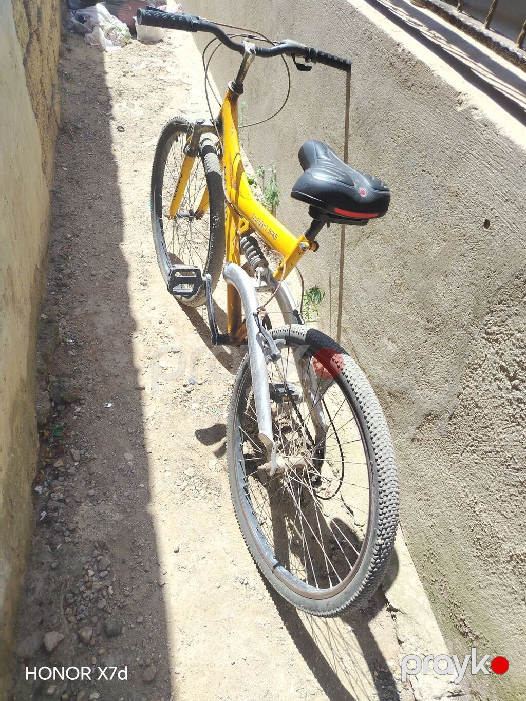 Şəhər tipli velosiped – sarı rəngli “Classıc Bıke” gövdə - Çərçivə — Yol velosipedləri, Digah (3)