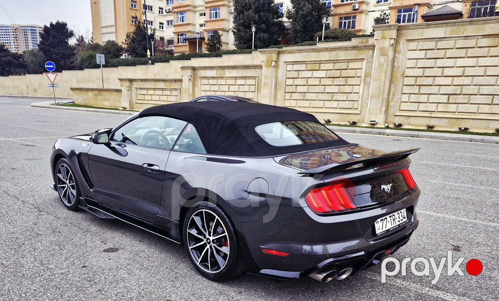 Ford Mustang, 2.3 L, 2019 il, 131 000 km — Avtomobillər, Bakı (4)