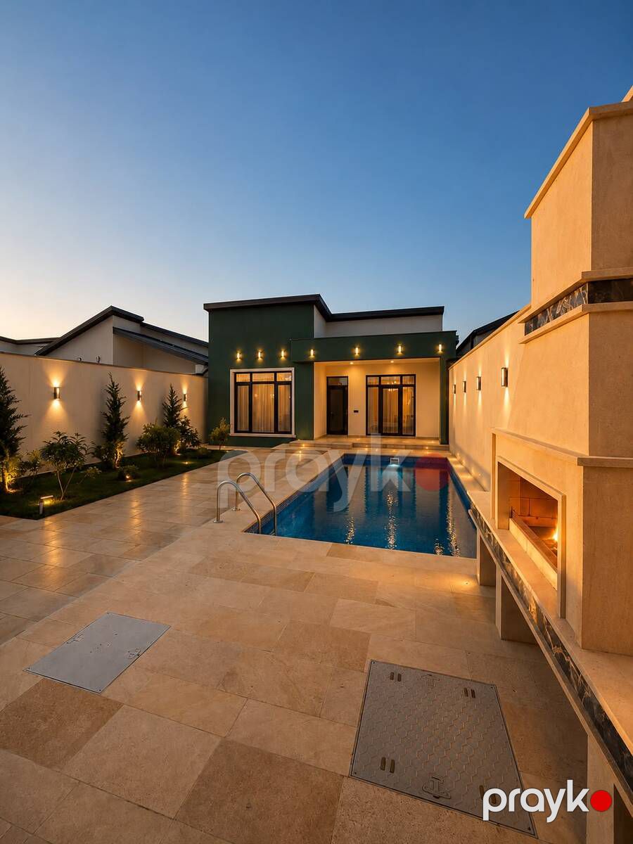 Satılır 4 otaqlı həyət evi/bağ evi 150 m² — Ev, villa, Bakı (3)