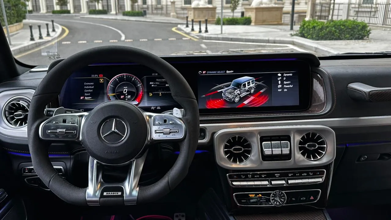 G-Class Brabus G700 2025 — gündəlik icarə — Minik avtomobili icarəsi, Bakı (3)