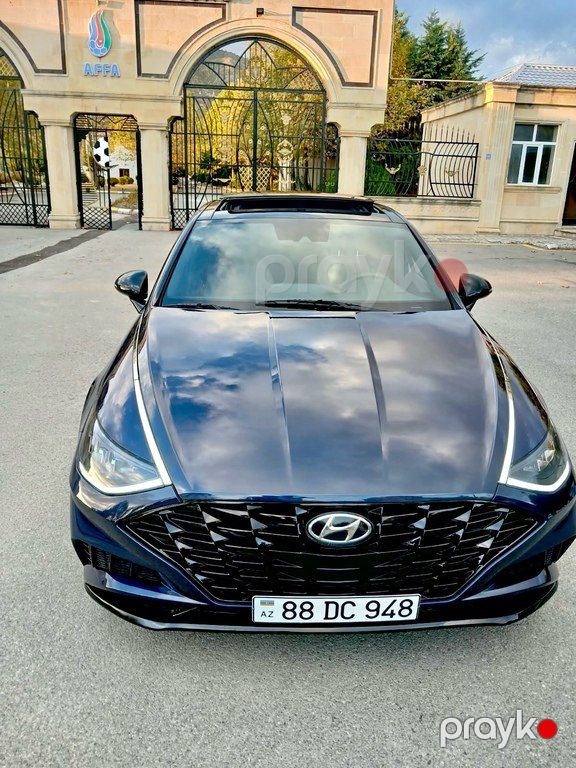 Hyundai Sonata, 1.6 L, 2022 il, 61 000 km — Avtomobillər, Bakı (3)